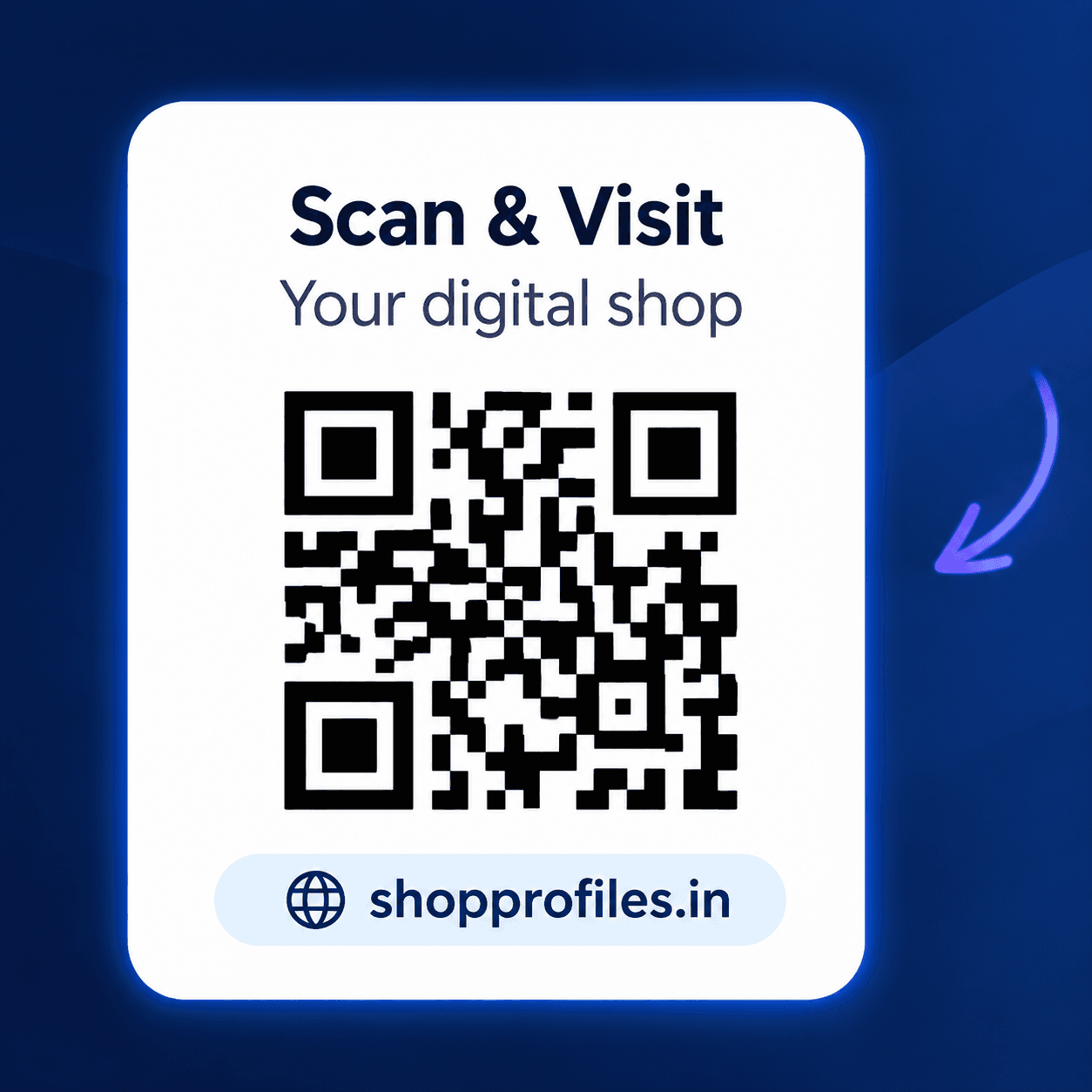 Scan and Visit QR Code